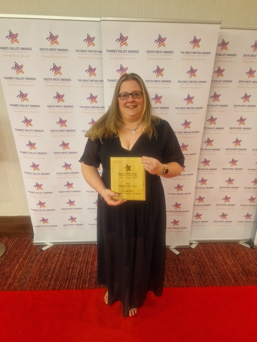 We are so proud to announce that we have been awarded the prize for charity of the year at the Great British awards! Please consider donating to Jessie May. So that we can expand our amazing care team and support more families in our area. jessiemay.org.uk/donate