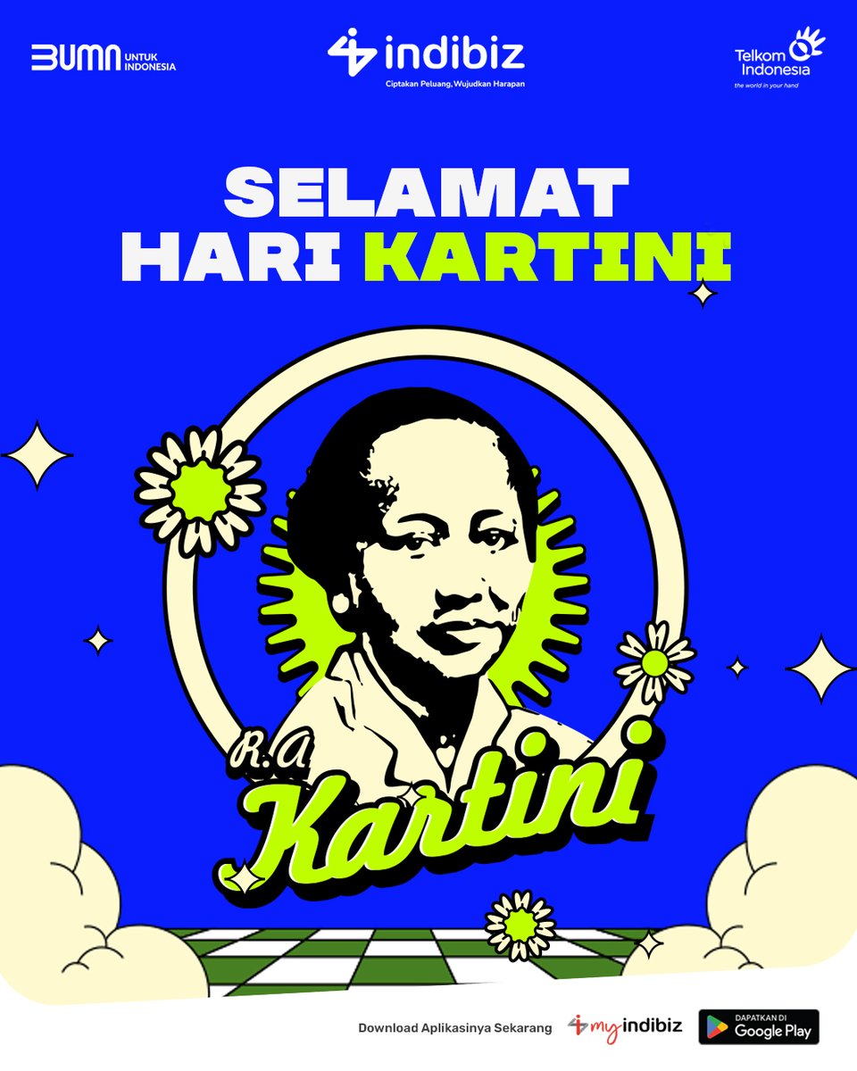 [Kartini Day]  Embracing the spirit of Kartini, we honor women's contributions to geoeconomics. Together, let's empower and inspire. Happy Kartini Days!

#Indibizsumsel #Indibiz #kartiniday