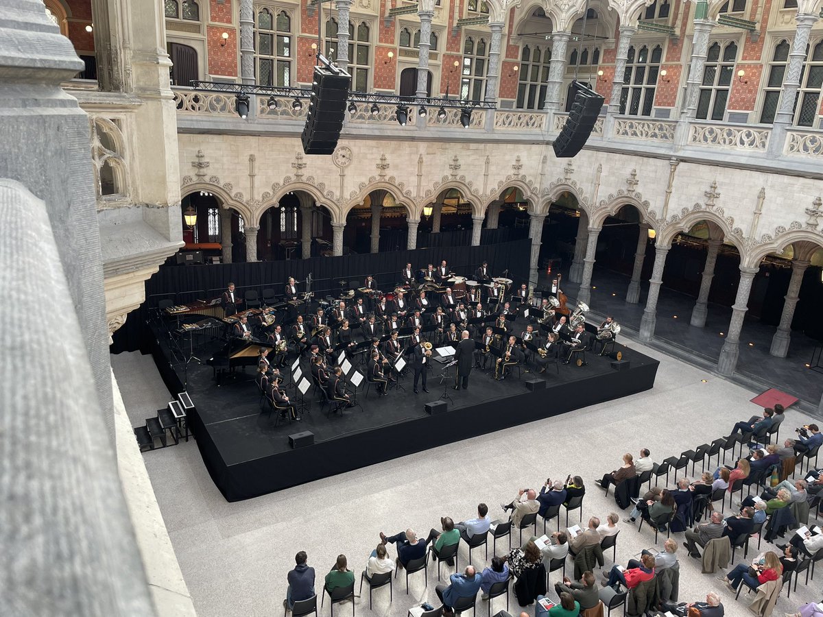 Great few days in Belgium for a masterclass in @LUCASchoolofArt and a concert at the @antwerpspringfestival a real pleasure playing with the military band of Luxembourg and visiting some family at the same time! Very productive satisfying few days!