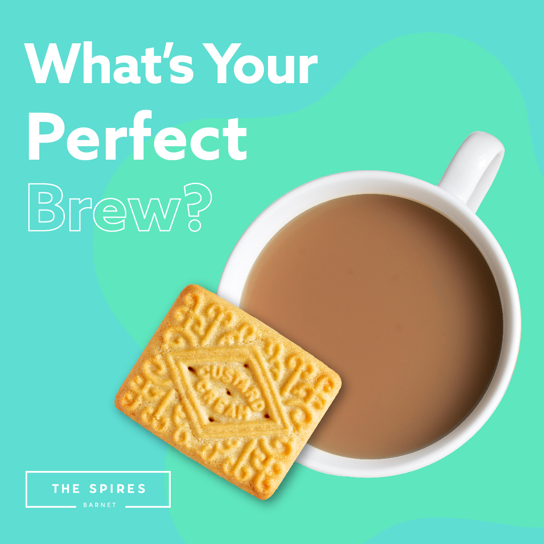 TheSpiresBarnet's tweet photo. Itโs National Tea Day! What's your perfect brew? โ
Did you know? Us Brits drink approximately 100 million cups a day ๐ฑ now that's a whole lotta tea! Grab yourself a cuppa here at The Spires.. as it's a National Day and all!
#NationalTeaDay #TeaLover #BritishTea #SpiresBarnet https://t.co/7d3kbVBuQe