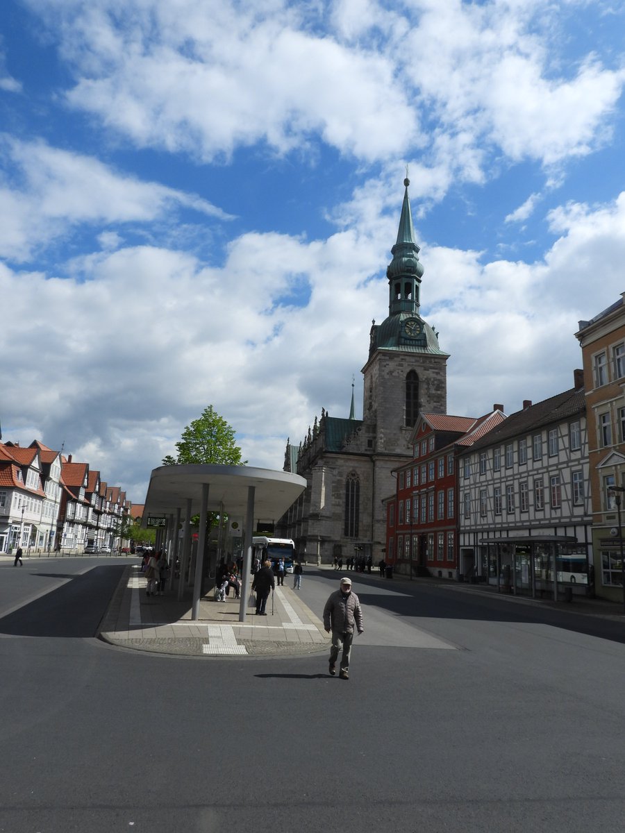 Marienkirche zu #Wolfenbüttel, die erste als evangelische Kirche erbaute Kirche überhaupt, versteckt hinter dem #ZOB.