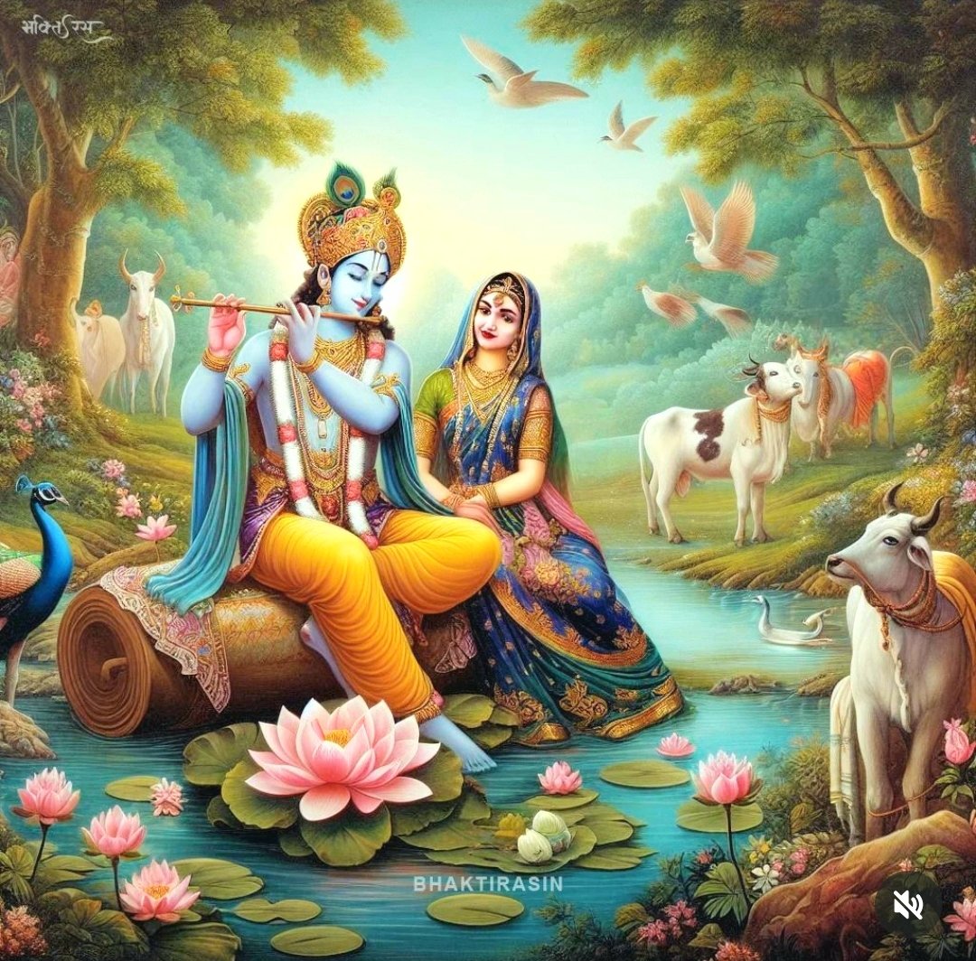 Love, trust and follow God 🥰🙏🏻🌷
“To those who are constantly devoted and worship Me with love, I give the intelligence by which they come to Me.” God, Bhagavad Gita, 10:10 🌞🙏🏻😇🪷

#sundayblessings #blessings
#god #goddess #indoeuropean #göttin #dharma #gods #Krishna