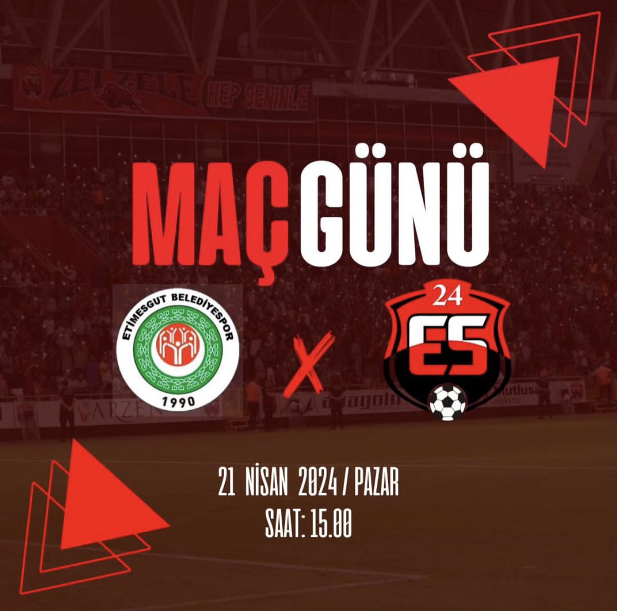 Maç günü ❤️🖤