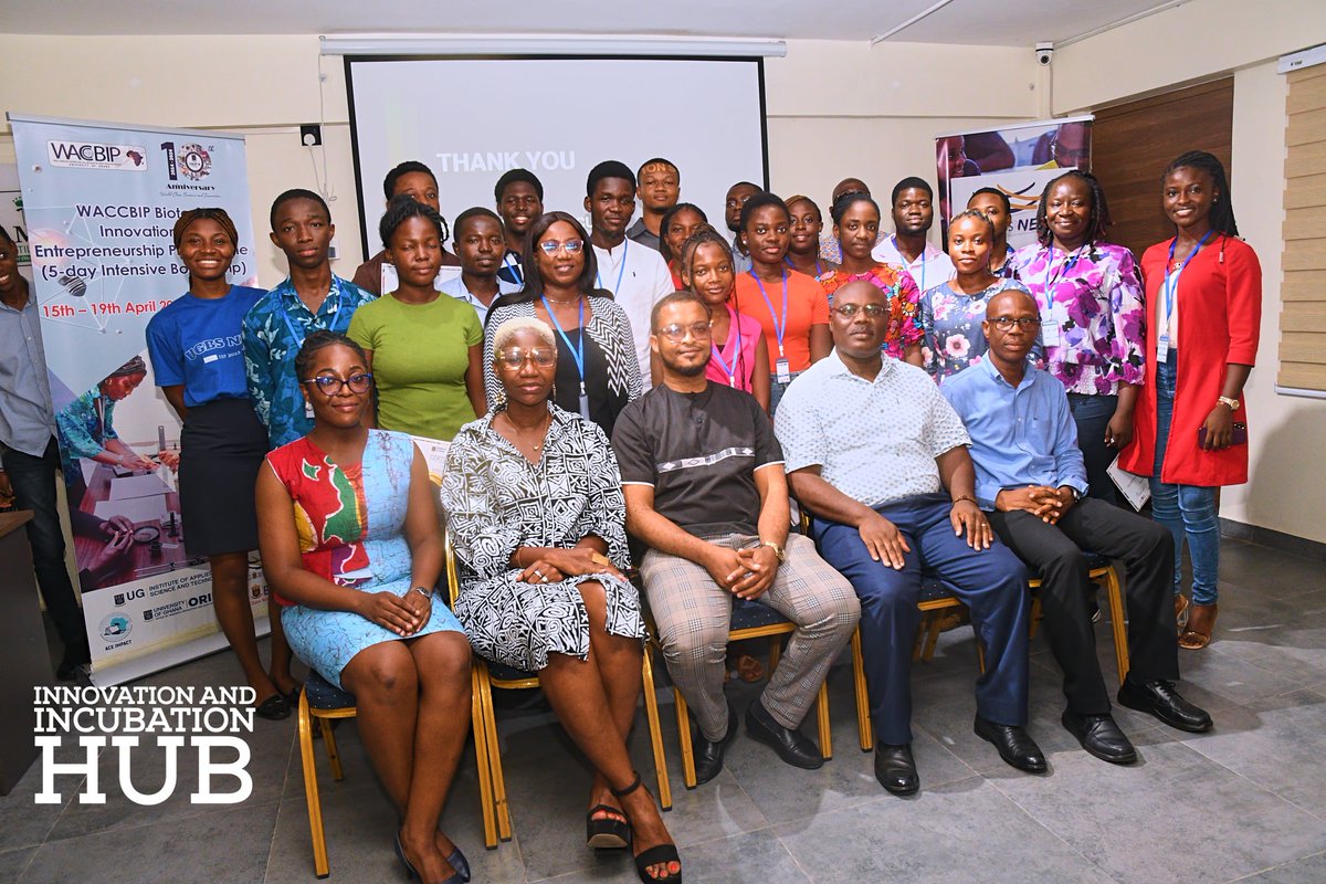 Today we celebrate the first cohort of the WACCBIP Biotech Entrepreneurship Training Boot Camp.

UGBS NEST would like to express gratitude to @WACCBIP_UG for the collaboration. Congratulations to all the participants for their exceptional performance during the Boot Camp.