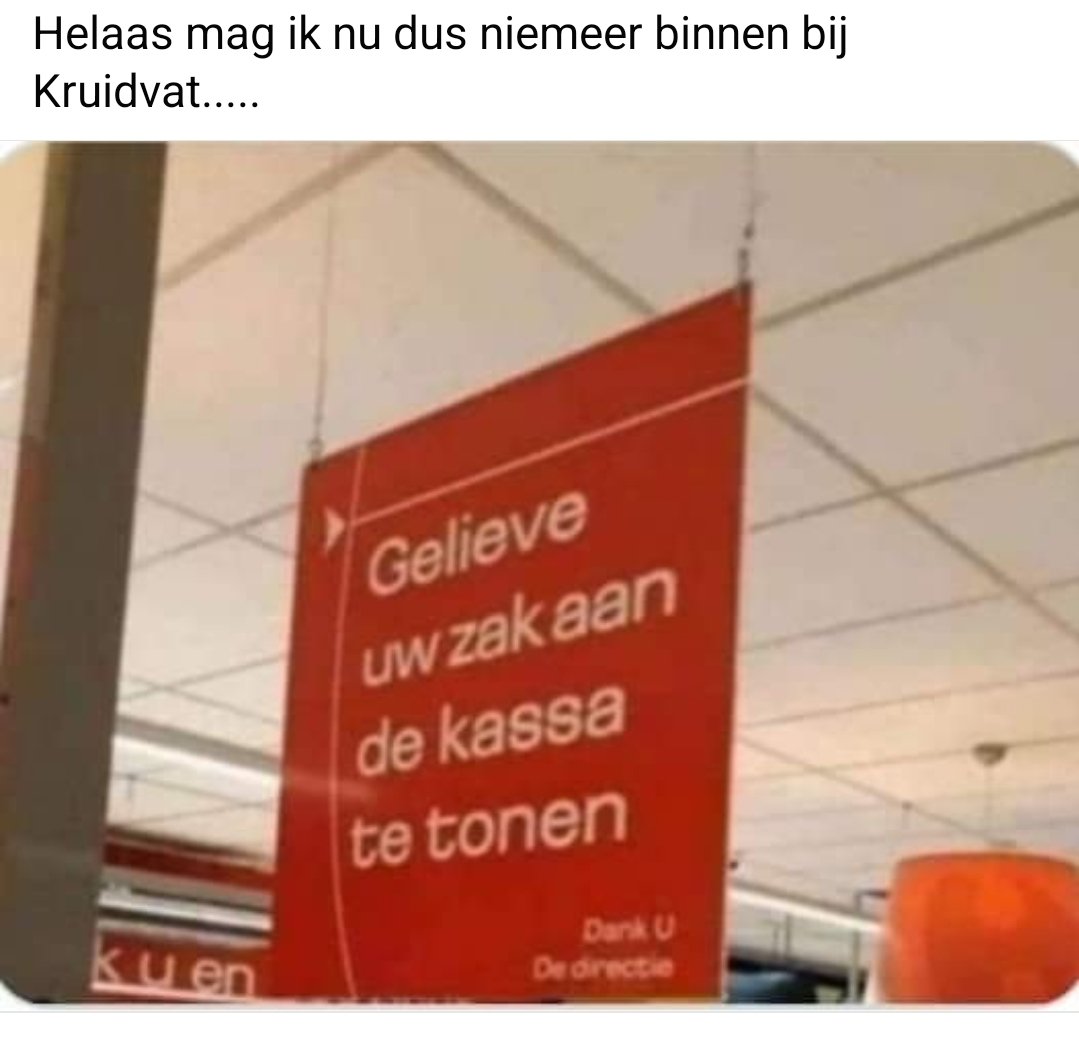 TouretteDaddy's tweet image. #kruidvat