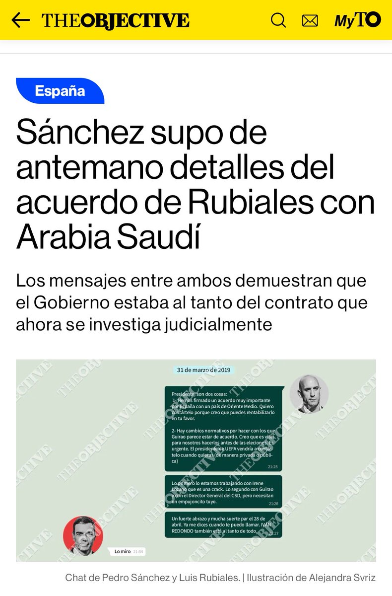 No hay corrupción, política o económica, cuyo hilo no termine conectado con Sánchez o su familia. Al tiempo.