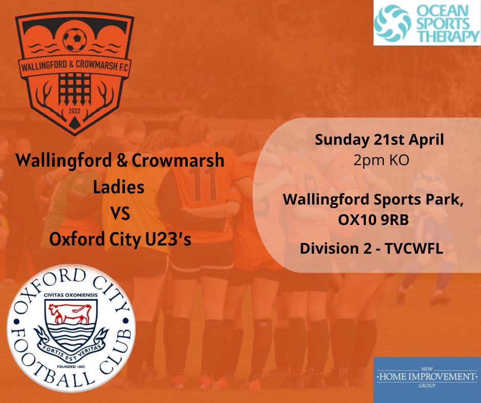 Today marks our last league game of the 23/24 season as we take on Oxford City U23’s at home. Your support, as always, would be greatly appreciated 🫶🏻 One final push, can the ladies do it?! 🤞🏻🧡 #UTW