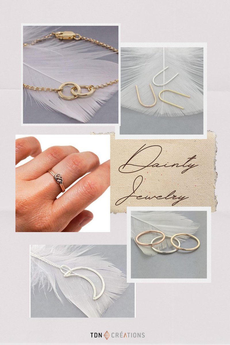 Beautiful dainty jewelry for your collection.
tinyurl.com/8y9d72cr

#daintyjewelry #artisan #jewelry #madeincanada #handcrafted #TDNCreations #jewellry #minimalist #supportlocalbusiness #minimalistjewelry