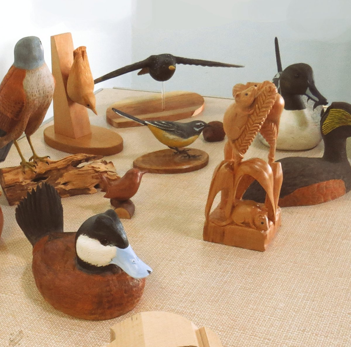 Meet the members of the Bentley Wildlife Wood Carvers today and see their hand-made models of wildlife in wood in our Swan Lake room from 10am-3pm. The carvers display their beautiful work and demonstrate carving techniques.