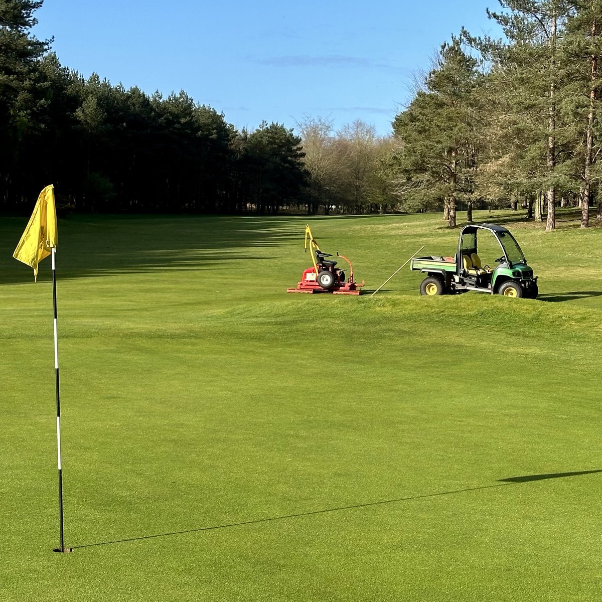 Thetford Golf Club Greenstaff (@tgcgreenstaff) on Twitter photo Course all setup ready for the <a href="/BJGT/">JuniorGolfTour</a> event here today. Course all setup ready for the <a href="/BJGT/">JuniorGolfTour</a> event here today.