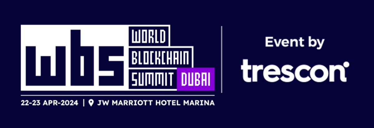 Stone Mountain Capital is joining the World #Blockchain Summit Dubai 23-24/4/24 in JW Marriot Marina Dubai @stonemountaincv @stonemountainae #eth #Bitcoin #btc #fintech trescon.idloom.events/world-blockcha…