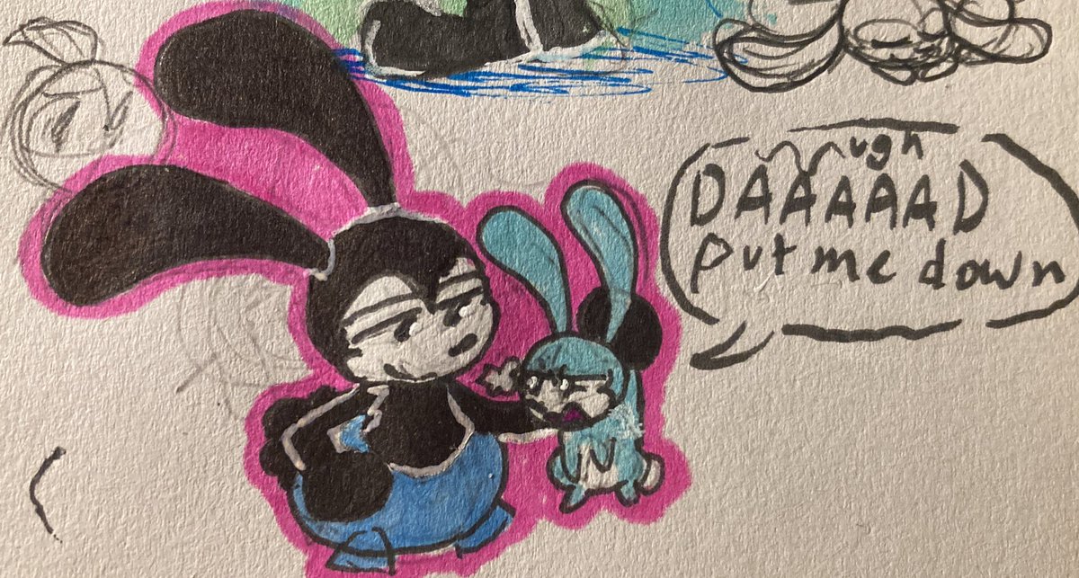 Idk what to write for this lol 🤷#epicmickey #oswaldtheluckyrabbit