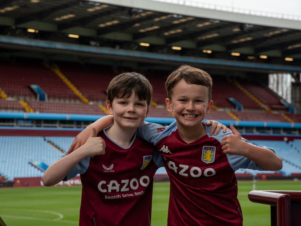 Today's the day! ⚽ If you're supporting @AVFCOfficial today remember to bring a pound to the ground and lookout for our friendly Acorns fundraisers. #utv