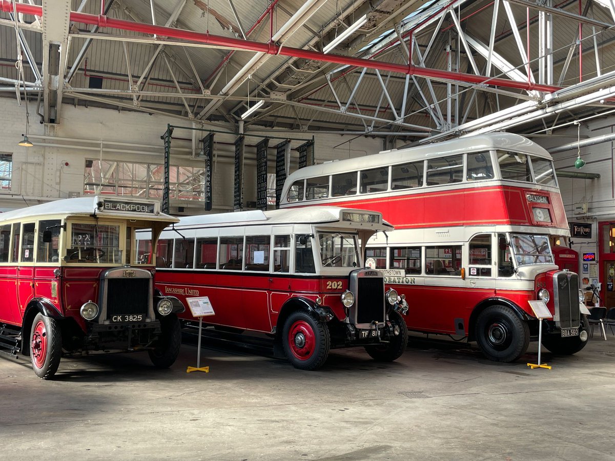 Come to our 'Omnibus' event today celebrating #200YearsOfBuses. This is what you missed yesterday! Open 10am to 4.30pm today. Free heritage buses from Shudehill Interchange (stand H) every 30 minutes, and from Salford Museum & Art Gallery.

Timetable: motgm.uk/events-buses-3…