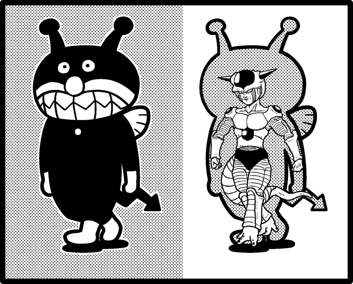 戦闘力53万のばいきんまん #軽い気持ちで描いたら思った以上に反響が