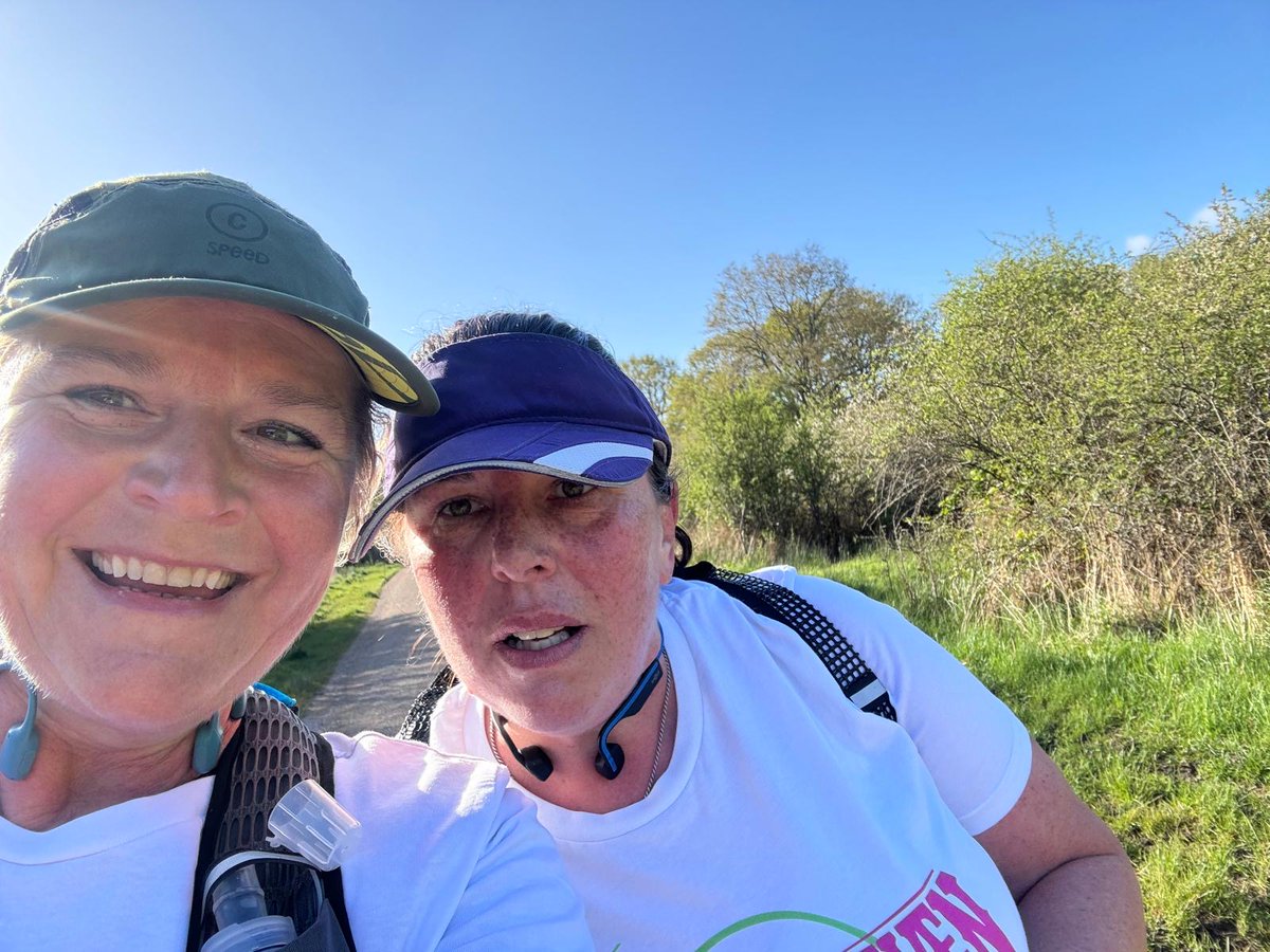 Well done Jane and Anya, already at 5 miles. What a brilliant start to your #MyWay @LondonMarathon. 
May the wind be behind you! 
…4virtualtcslondonmarathon.enthuse.com/pf/xavier-font…
#WeRunTogether #MagnificentSeven @enthuseco