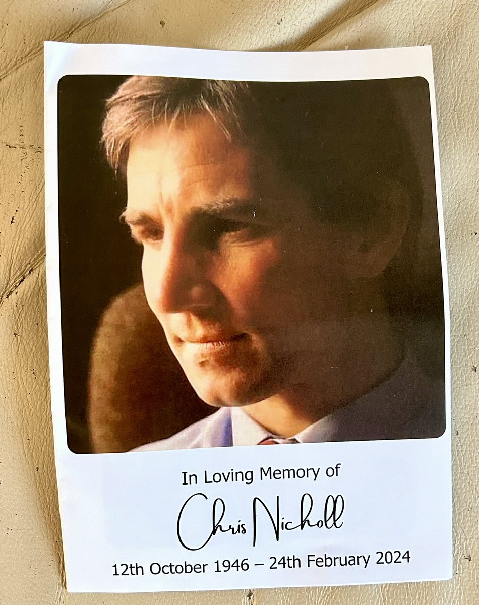 AviscSolent's tweet photo. Great privilege to be invited by the Nicholl family to see Villa Legend Chris Nicholl at his funeral today, lovely passing ceremony and mixed with friends and family including many of the Villa family!
Chris Nicholl RIP 🪦 HEITS @AVFCFoundation @brianlittle912 
 @Holy_Trinity_AV https://t.co/62lch6o2xY