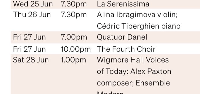 Save the date! 🎶 The Fourth Choir 🏳️‍🌈 Pride Concert 📍 @wigmore_hall 📆 27 June 2025