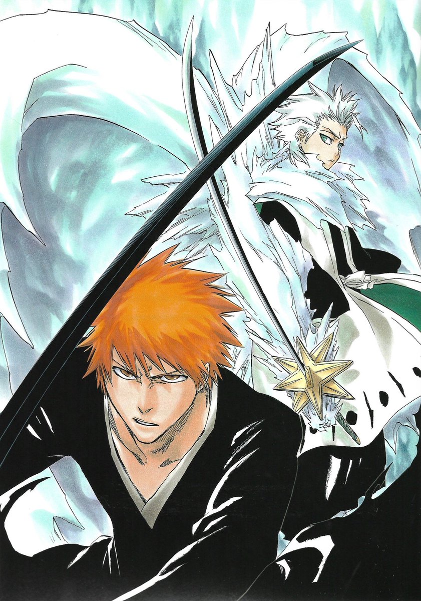 ⚔️ The Moon and Dragon Ice ⚔️
✨️ Official illustration by Tite Kubo ✨️
#BLEACH #BLEACH_anime