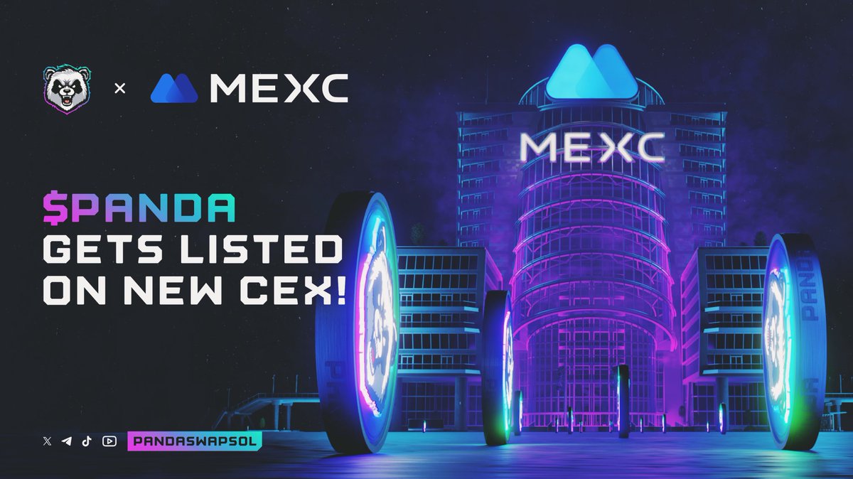 🚨 MAJOR ALPHA ALERT! 🚨 Panda Swap will be listing on @MEXC_Official! 🚀 🔥 One of the biggest exchanges in the world! 🌍 10 million more users in 170 countries can buy Panda! 👀 Oh, and the biggest marketing push we’ve ever seen coming up too🤫 AND Swap previews…🤯