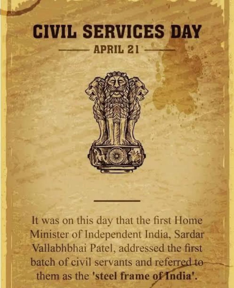 harichandanaias's tweet photo. Humbled and privileged to be a part of the #SteelFrameofIndia.

Renewing My commitment to serve, this #CivilServicesDay. https://t.co/LHr9s8cPfy