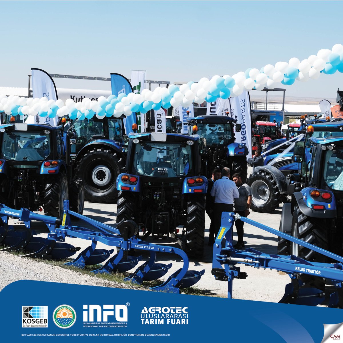 infofuar's tweet photo. AGROTEC 26. Uluslararası Tarım Fuarı 14-17 Eylül tarihleri arasında Ankara Gölbaşı Fuar Alanı’nda gerçekleşti.
#çamgrup #infofair #agrotec #tarım #agrotecankara #ankaratarımfuarı #tarımmakinaları #tarımteknolojileri #tarımfuarı #gölbaşı https://t.co/PYiHdqJZ5l