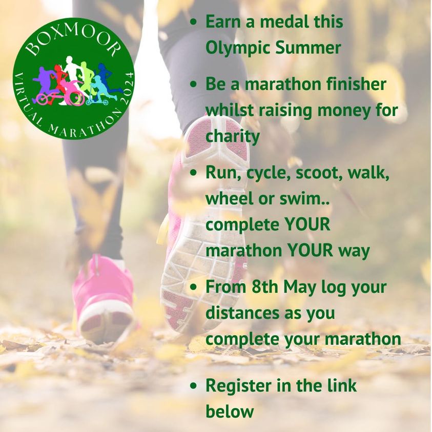 Watching the London Marathon? Wish you could complete that distance? Well you can - in your own time and at your own pace! This summer, you can join the and complete your 42K challenge however you want! boxmooryoga.wixsite.com/boxmoor-marath… easier to get into than the London Marathon too