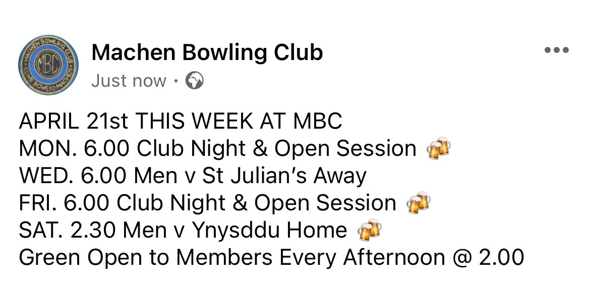 Machen Bowling Club - Clwb Bowlio Machen (@bowlmachen) on Twitter photo 