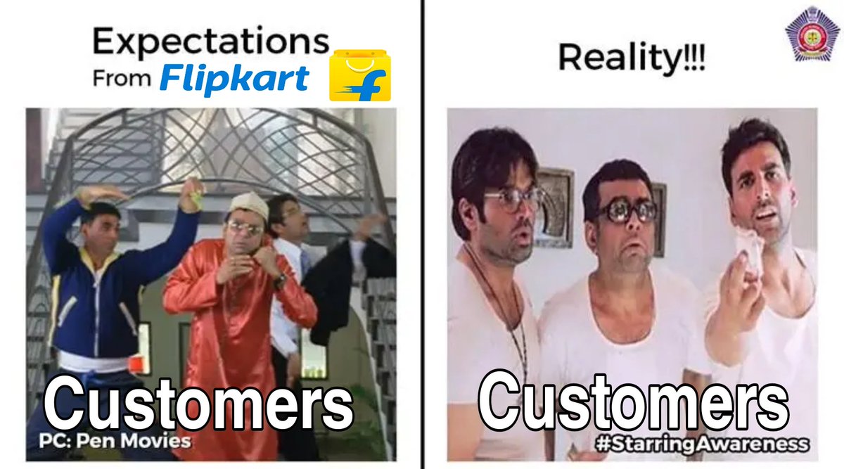 Before ordering on Flipkart be like: Customer is our God
After order on Flipkart be like: you order from our website is your mistake 
@flipkart
#Flipkart #trending #onlineshopping  #CustomerSatisfaction #flipkartfraud #CustomerService #CustomerService #indianshoppingfraud #amazon