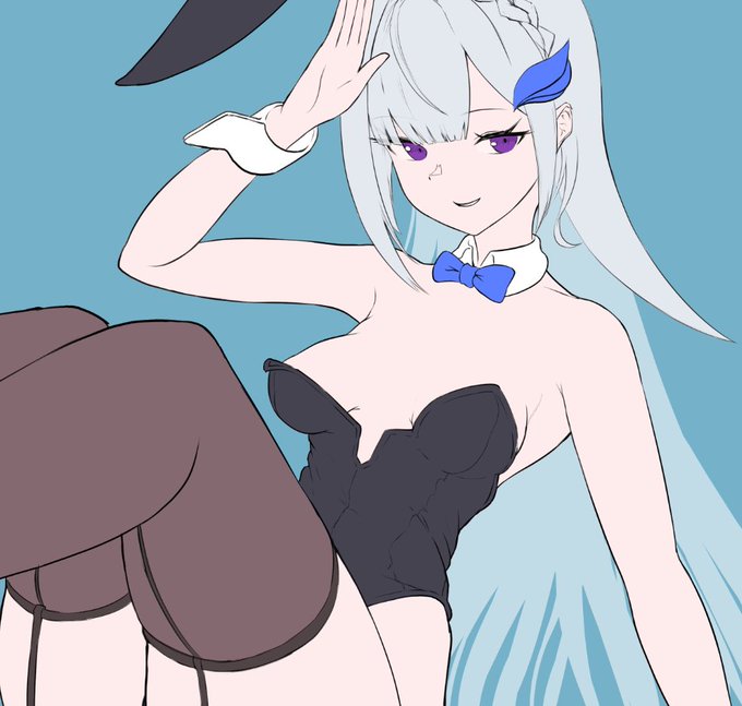 不敬バニー描いてます 