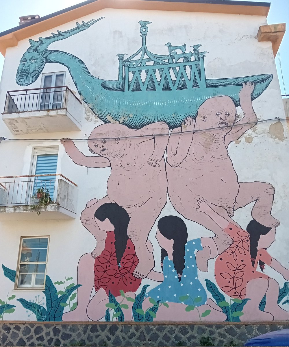 #StreetArt #murales #Sardegna #Macomer #21Aprile #buonadomenica