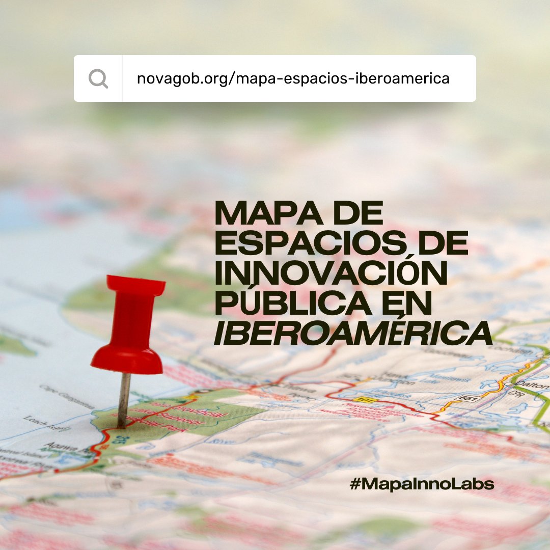 🗓️¡Hoy es el Día Mundial de la #Creatividad y la #Innovación y en @novagob lo celebramos por todo lo alto! 📢Presentamos el 🗺️#MapaInnoLabs, un proyecto pionero junto a @novagob_mx y @hiro_sano en el que hemos identificado 1⃣7⃣4⃣ espacios de innovación pública en #Iberoamérica.