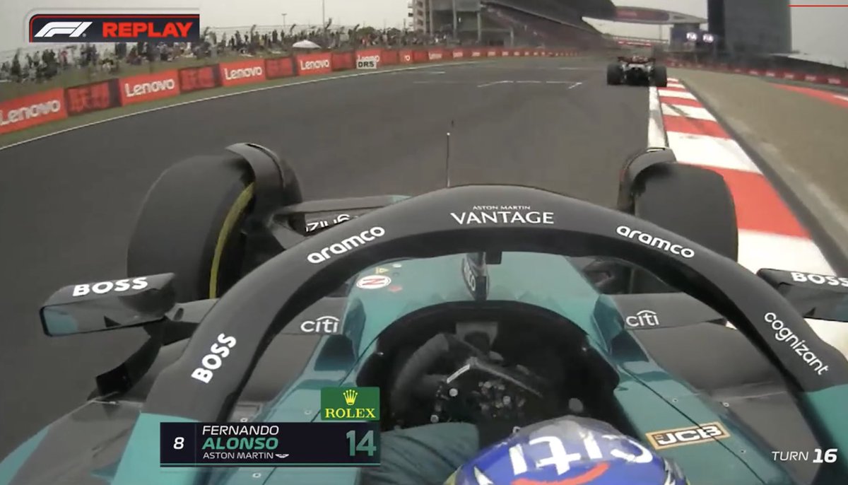 autosport's tweet photo. HOW DID ALONSO SAVE THAT!? 🤯

#F1 #ChineseGP https://t.co/4gNKbYEMXw