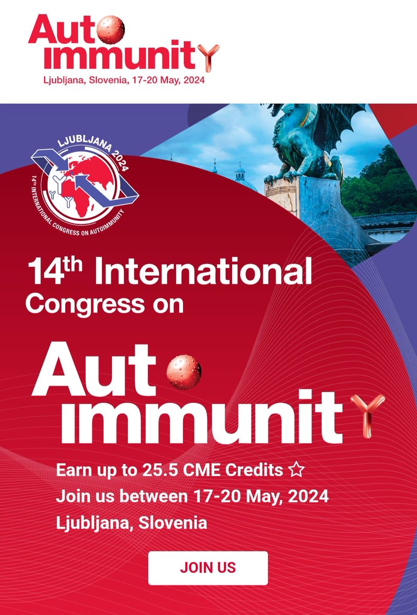 Laurent ARNAUD (@lupusreference) on Twitter photo ✅ Who coming to the 14th international congress of #autoimmunity? (17-20 May 2024 in Ljubljana, Slovenia) I'm invited to talk about the complexity of #patient pathways in #autoimmune diseases such as #lupus. So many unmet need and disruption points
LINK: doi.org/10.1136/lupus-… ✅ Who coming to the 14th international congress of #autoimmunity? (17-20 May 2024 in Ljubljana, Slovenia) I'm invited to talk about the complexity of #patient pathways in #autoimmune diseases such as #lupus. So many unmet need and disruption points
LINK: doi.org/10.1136/lupus-…