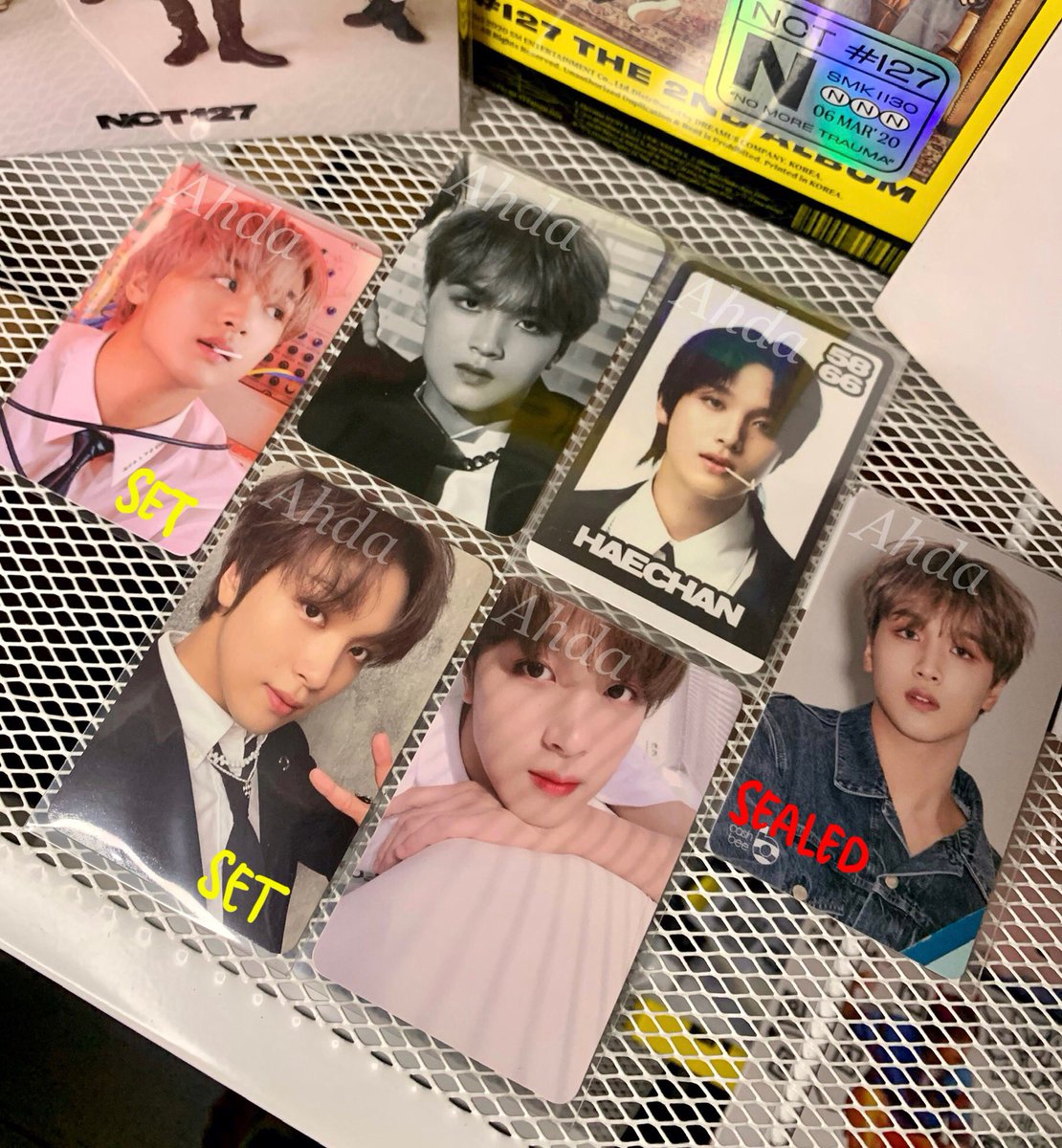 mangkeusun's tweet photo. 🏷️ wts want to sell pc nct 127 dream 

📎 mark 
slayer superm
slowacid hoodie hijau
lemon neozone

📎 haechan 
korek
stamp we boom
cashbee we boom (sealed) 
regulate boboan
photoframe nct kabel
4x6 universe 

✅EACH tapi prefer yg take pair/bulk
✅ALL GOOD CONDI
💰DM + cek condi https://t.co/NpHyGQJYC6