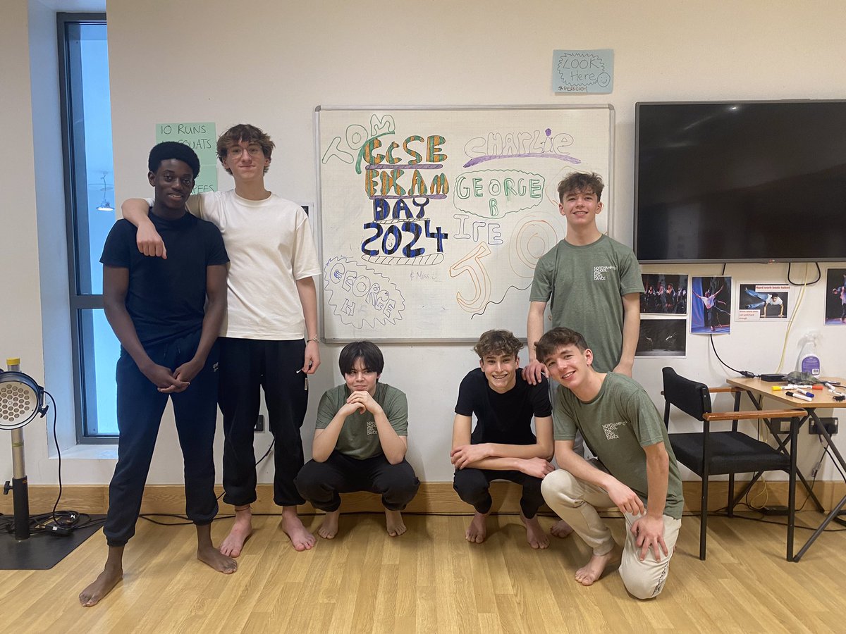 Busy times in the dance department! GCSE exam day 1 completed and the trial A-Level performance evening completed