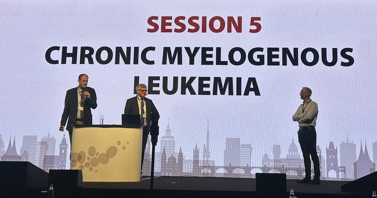 great session on chronic myeloid leukemia by Drs. le Coutre, Hochhaus, and te Boekhorst at the 17th
International Hematology Expert Meeting in Prague 🤓
#CML #leusm #MPNsm
@AndreasHochhaus @jjkiladjian