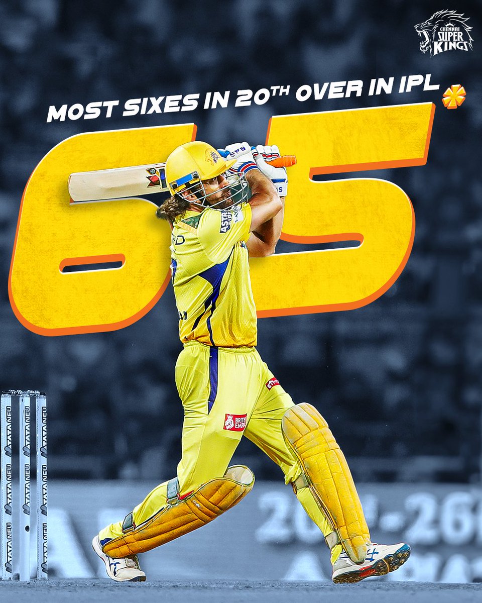 Finishes off in style X 6⃣5⃣ 💥👏🏻💪 #ThalaForever #WhistlePodu @msdhoni