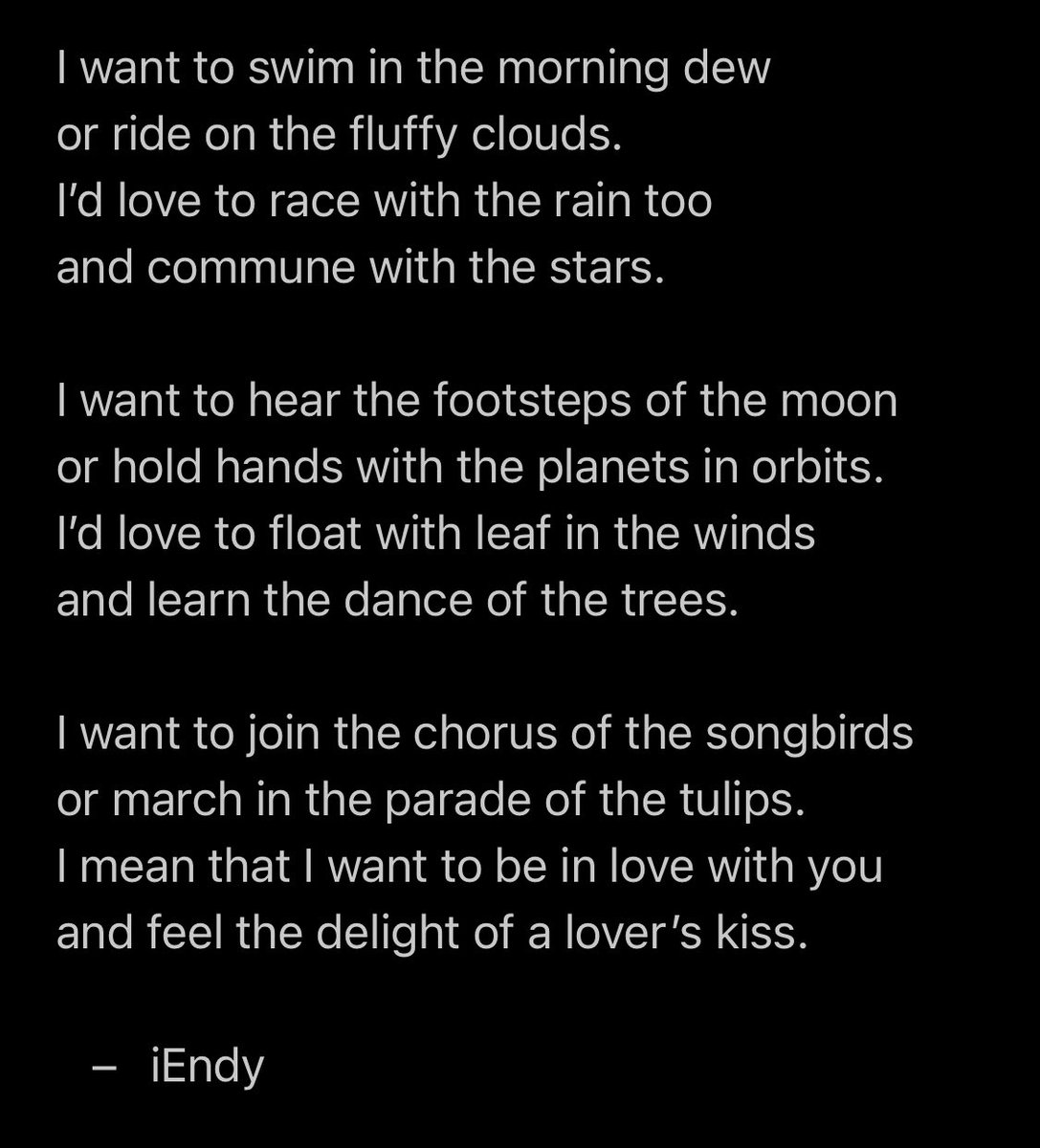 iEndy_on_X's tweet photo. A poem for my wife
#amwriting #writerslife #writingprompt #amwritingromance #amwritingfantasy #writerscommunity #write #writersoftwitter #writingtips #writinglife #poem #poetry #poetic #haikyuutextthreads #haikyuutexts #haiku #writersprocess https://t.co/3hMq3FSIus