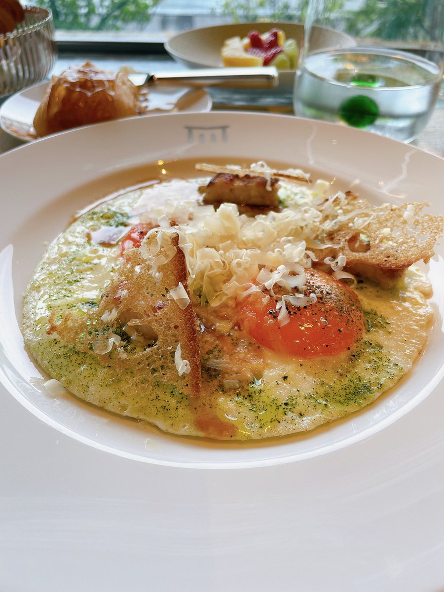 sillo_design_'s tweet photo. 母、義姉と3人旅で京都へ。

朝食の目玉焼きが想像を遥かに超えてきた。

13年ぶり？の子なし旅で奮発した旅でした。

MUNI KYOTO by 温故知新 https://t.co/ZgfBo0GN4m