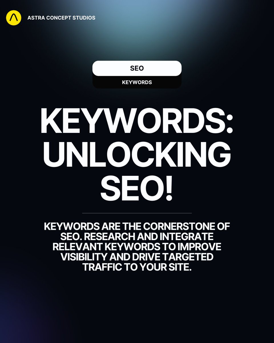 Master the art of SEO with smart keyword integration to boost your website's visibility and traffic. 🔍🔑🚀 #SEO #Keywords #DigitalMarketing #TrafficGrowth #OnlineVisibility #SEOStrategies #WebsiteOptimization