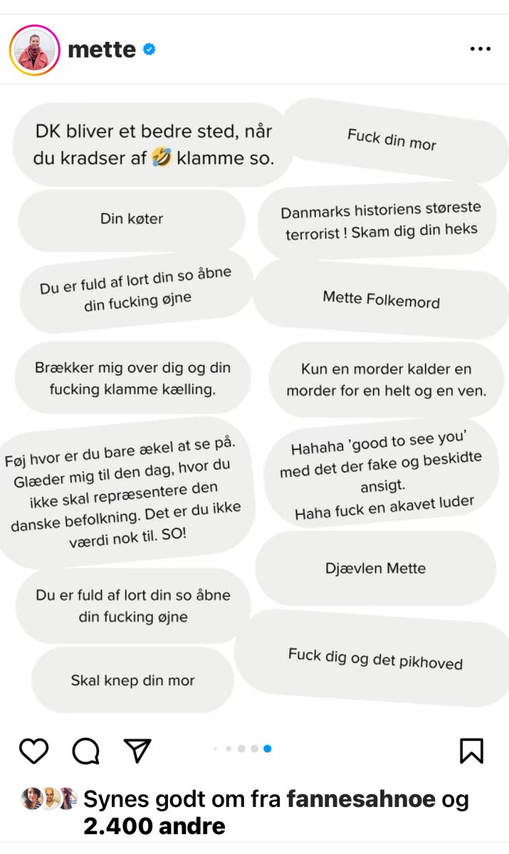 QvortrupHenrik's tweet photo. Allerførst: Disse udfald mod Mette F. er over stregen. Udtryk for dumhed. 
Dernæst: Det er et aktivt valg at gå offentligt med dem.  Statsmineren siger, at det er for at skabe debat om sociale medier. Lad os være ærlige: Hun anvender en velprøvet politikergenvej til sympati. https://t.co/nZ4oAnuMPL