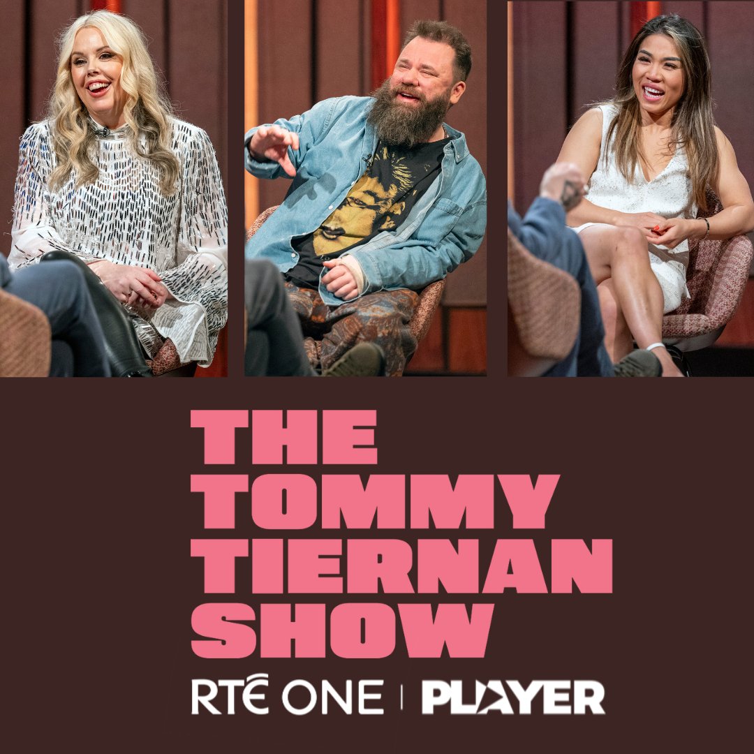 The Tommy Tiernan Show Season 8 | Episode 16 #TommyTiernanShow Roisin Conaty, Thammy Nguyen with music & conversation from Mik Pyro performing 'My Mother And Father' with MC duties by Fred Cooke Stream the episode now on @RTEplayer via tommytiernan.ie/chat-show/