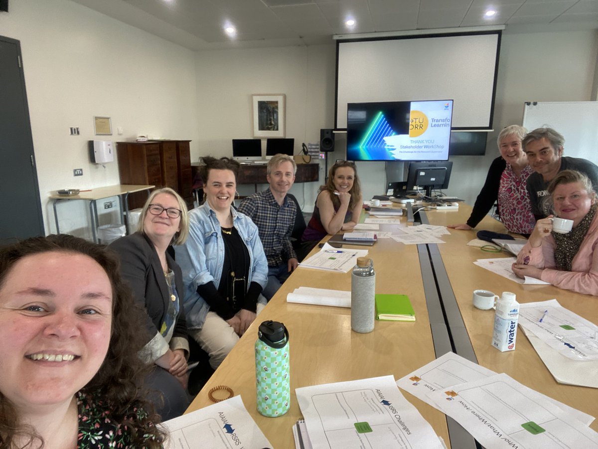 Great discussions and contributions @MTU_ie @mtu_csm 
@MTU_Crawford as we continue discussions on the challenges of research supervision for educators in the context of #GenAI #GhatGPT #AcademicIntegrity @ntutorr 🙏
@CiaraOboe for welcome @naglelouise 
🤖