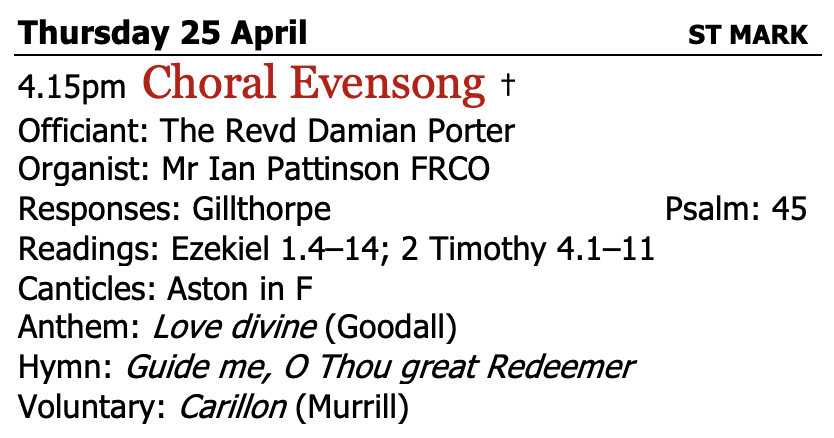 We're looking forward to our first Choral Evensong of the Summer term on Thursday. All are welcome to attend. School Chapel, 4.15pm. @ripleystthomas @cofelancs @LancasterPriory @BDBofE @BpBlackburn @JillLCDuff