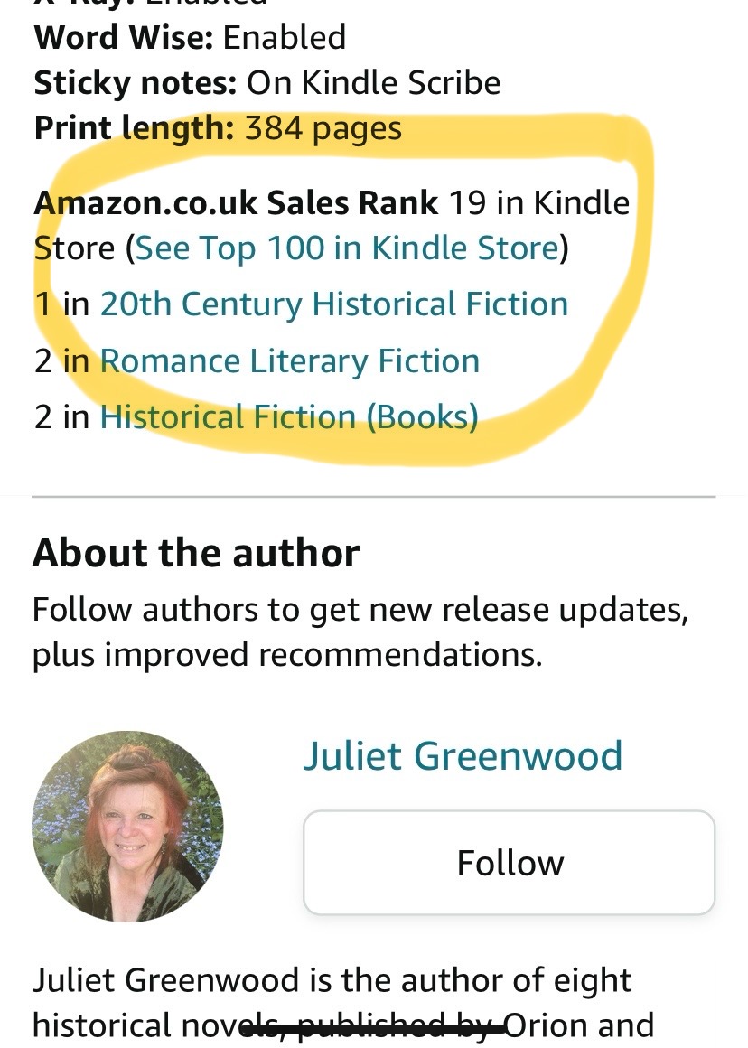 Great to see #TheLastTrainfromParis @Stormbooks_co still with its bestseller flag this morning, after yesterday's #KindleDailyDeal. Amazing to see it jump to number 19 in the UK kindle store! #HistoricalFiction #WW2 #Paris #Cornwall #families #uplifting geni.us/290-al-aut-am