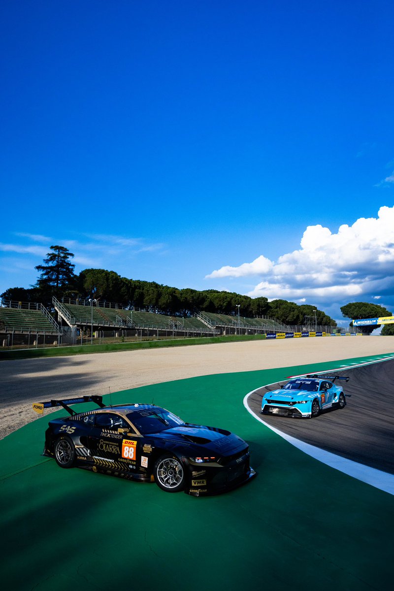 Hey TIFOSI, it’s RACE DAY! The 6 Hours of Imola starts at 1:00 PM. Here’s where our cars will be starting: Hypercar Porsche #99 - P7 LMGT3 Ford #88 - P8 Ford #77 - P14 Catch all the action LIVE from the onboard camera of Ford car #88 from the Ford official YouTube channel.