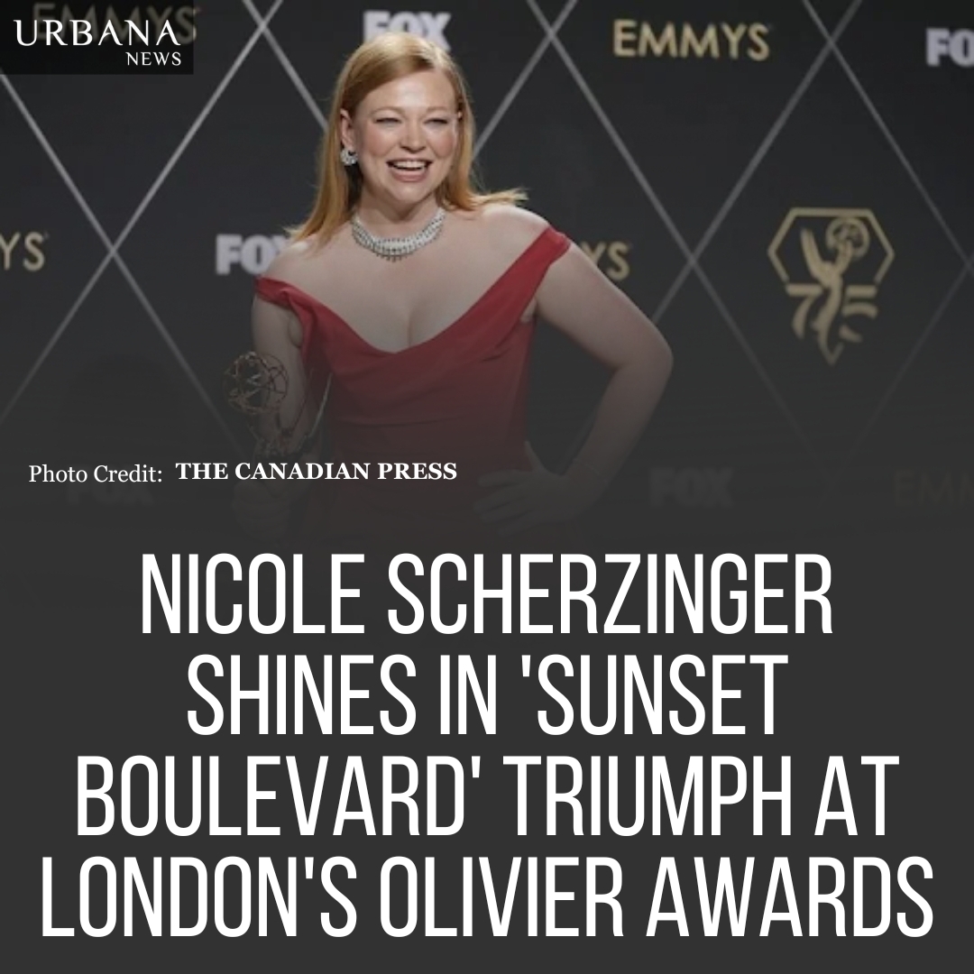 London's Olivier Awards: 'Sunset Boulevard', Nicole Scherzinger win. 'Operation Mincemeat' shines. Haydn Gwynne honored.

Tap on the link to know more:
lnkd.in/dQ7PpHrJ 
 
#urbananews #newsupdate #nicolescherzinger #SunsetBoulevard #theater