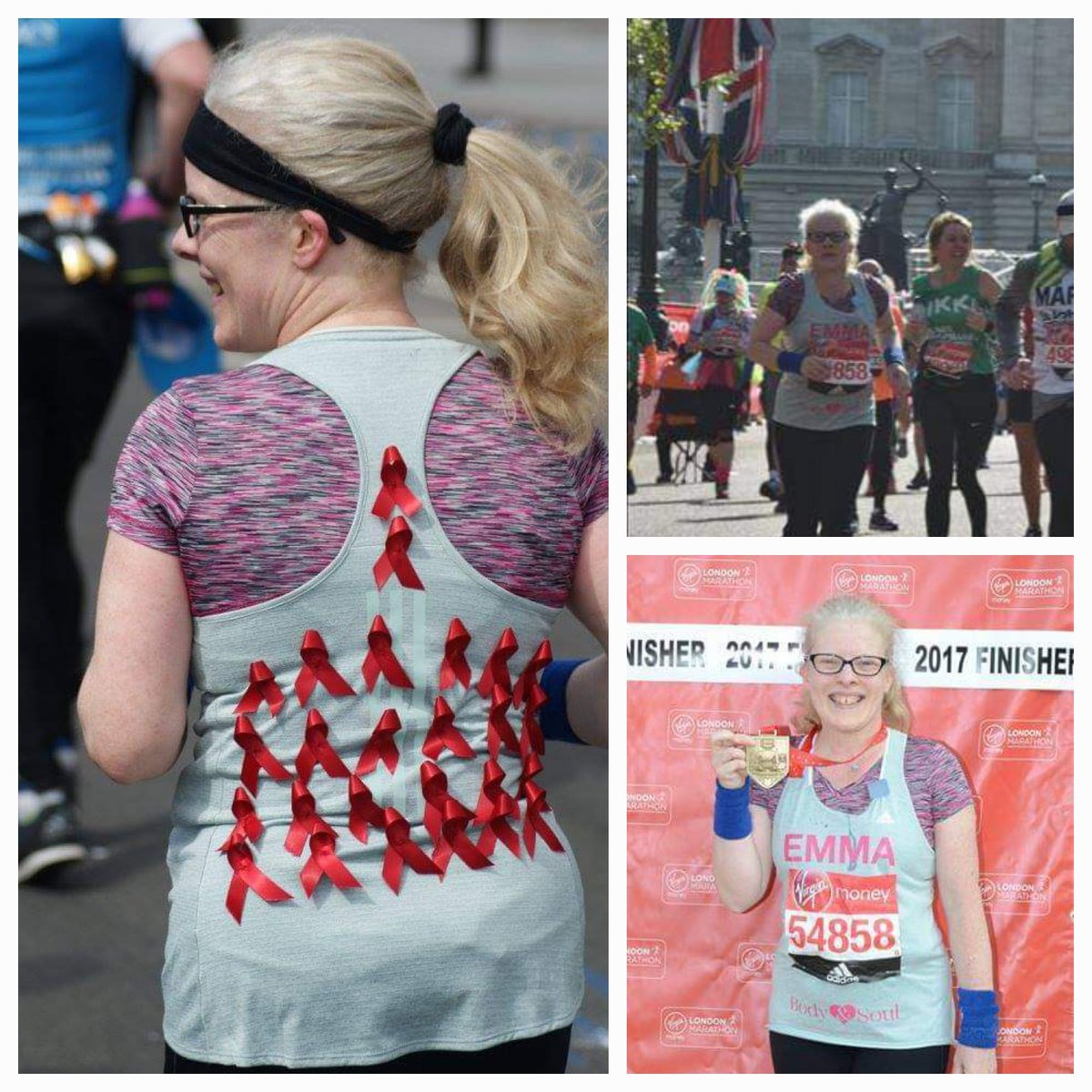 Best wishes to everyone taking part in #londonmarathon2024 today. It truly is a wonderful experience and one I had the honour of participating in. I ran in 2017, wearing 26 red ribbons on my vest to mark the 26 years I had then been living with #HIV.