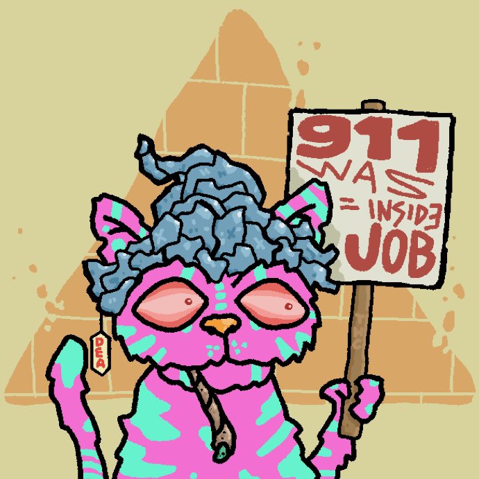 🧠 GIVEAWAY 🧠

GM nanobots and reptilians!

Congrats on the mint-out for TIN HAT CATTERS <a href="/TinHat_Cat/">The Tin Hat Cat</a> &amp; <a href="/SellekArt/">SELLEK</a>, well deserved! I’m a proud owner of a few and love them. 🤩❤️ 

To celebrate that, I’ll be giving away a TIN HAT CATTER to a fellow Aluhut fren. 

🚨To enter: 

1.